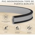thumbnail image 4 of Guardapolvo para Puerta, Burlete y Cubre Polvo para Puerta, Fácil Instalación, Silicón Premium para Puertas Interiores/Exteriores, Ideal para Hogares y Oficinas (Gris), 4 of 4