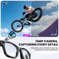 thumbnail image 4 of Mingdaln AI Smart Glasses with 13MP Camera,4K Video,Real-Time Translation,Open-Ear Audio,Bluetooth Call for Men Women, 4 of 13