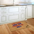 thumbnail image 2 of Door Mat Independence Day Doormat American Patriotic Coir Doormat with Heavy-Duty Patriotic Mat Front Porch Rugs for Home Entrance 4th of July Coir Mat 'You Look Like The Fouth of July'16x24 In, 2 of 4