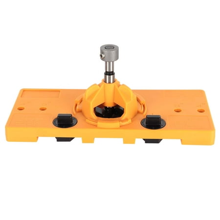 

Brrnoo DIY Sewing Tool Embossing Tools Hinge Hole Cutter Punch Locator Woodworking Positioning Plate Reaming Drilling Supplies Tools