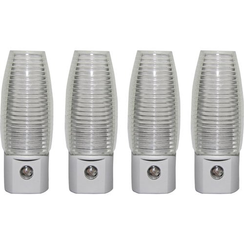 Great Value 4Pack LED Automatic LightSensing Night Light, Soft White