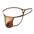 thumbnail image 2 of Calzoncillos con bolsa abultada para hombre Ver a través de T-back Cómodo Bikini Jockstrap Ropa interior Oro XL jinwen Ropa interior de tanga para hombres, 2 of 6