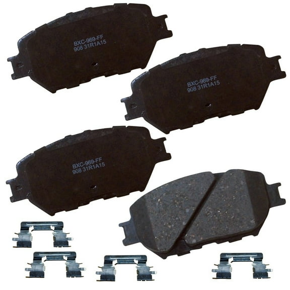 Bendix Brakes Disc Brake Pad Set Fits select: 2002-2004 TOYOTA CAMRY, 2005-2006 TOYOTA CAMRY LE/XLE/SE
