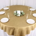thumbnail image 2 of Efavormart 72"X72" Gold Accordion Crinkle Taffeta Table Overlay, Square Tablecloth Topper, 2 of 11