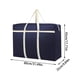 thumbnail image 3 of Yhmxh Organizadores y almacenamiento Bolsa de almacenamiento de viaje, bolsa de mudanza, bolsa de edredón no tejida de gran capacidad, bolsa de lona portátil, práctica Almacenamiento de ducha, 3 of 5