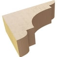 thumbnail image 6 of 2"W x 6"D x 4"H Classic New Brighton Rough Cedar Woodgrain TimberThane Corbel, Primed Tan, 6 of 6