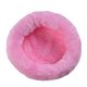 thumbnail image 1 of Cama para hámster, redonda, de terciopelo, cálida, para dormir, para hámster, erizo, ardilla, color rosa, 1 of 6