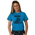 thumbnail image 3 of Wanna Cuddle Porcupine Animal Lover Men's Graphic T Shirt Tees Brisco Brands 2X, 3 of 6