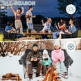 thumbnail image 7 of FICISOG Oversized Heated Camping Chair, Two Person Folding Loveseat Double Camping Chair, Heavy Duty Heated Folding Chairs Moon Chair Lawn Chairs for Camping, 7 of 7