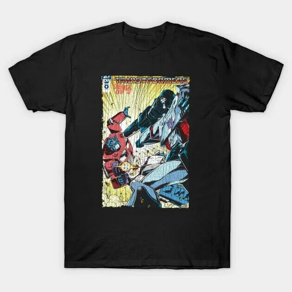 New Transformers vintage cover art Men's T-Shirt S-5XL