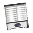 thumbnail image 4 of Luzkey Food Dehydrator Quiet Home Use 8 Stackable Trays for Dog Treats Fruits Jerky Silver, 4 of 8