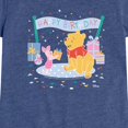 thumbnail image 2 of Winnie the Pooh - Happy Birthday - Toddler Girls Fitted Short Sleeve T-Shirt, 2 of 4