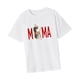 thumbnail image 3 of Camiseta de mujer con cuello redondo, camiseta básica para ir de compras y viajar SG, 3 of 8