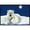 Black, variant on Polar Bears Moonlight Snuggle Indoor or Outdoor Mat- 24 x 36