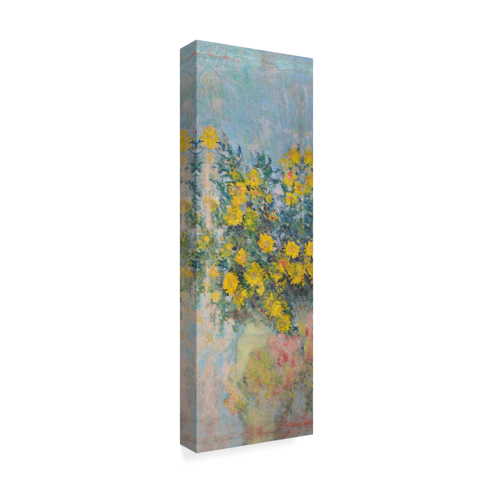 Trademark Fine Art 'Mauves, 1882-83 ' Canvas Art by Claude Monet