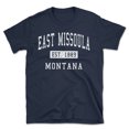 thumbnail image 1 of East Missoula Montana Classic Established Men's Cotton T-Shirt, 1 of 1