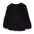 thumbnail image 3 of Women's Fashion Winter Coat Sherpa Fleece Faux Fur Shearling Oversized Trendy Jackets Warm Outerwear Black M, 3 of 4
