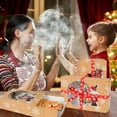 thumbnail image 4 of 6 Pieces/set Christmas Gift Boxes Kraft Paper Window Party Decorations Rectangular Packaging New Year Atmosphere Wrapping, 4 of 8