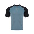 thumbnail image 3 of inhzoy Mens Running Top Workout Quick Dry T-shirts Base Layer Top Gym Sports Compression Shirts Blue XL, 3 of 7