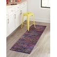 thumbnail image 3 of Rugs.com Calypso Collection Rug – 6 Ft Runner Multi Medium Rug Perfect For Hallways, Entryways, 3 of 8