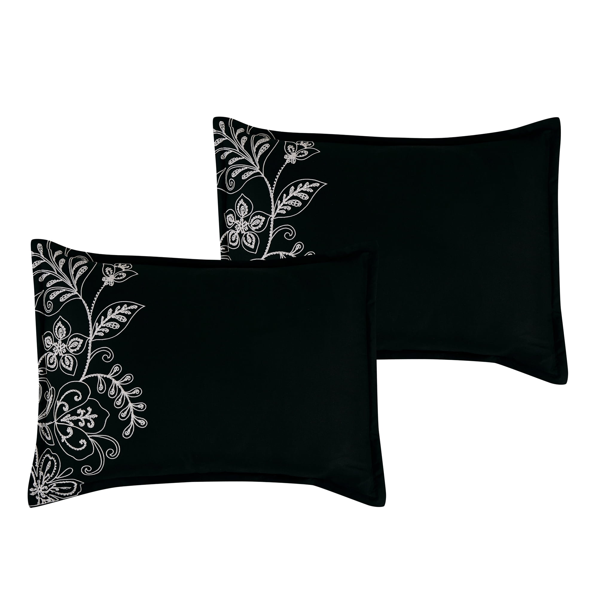 EvJk 7-Piece Luxury Comforter Set, Couture-Level Embroidery, King