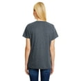 thumbnail image 4 of Hanes Ladies' X-Temp Triblend V-Neck T-Shirt - 42VT, 4 of 4