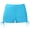 Sky Blue, variant on Girls Swim Shorts High Waisted, Girls Swimsuit Bathing Suit Bottoms, Solid Color Swim Shorts Girls for Summer White 120