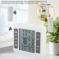 thumbnail image 3 of FrostHike Wireless Therometer-Refrigerator Thermometer Wireless Digital Freezer Thermometer with 2PCS Wireless Sensors with Audible Alarm for Indoor Outdoor Thermometer (Battery not Included), 3 of 5