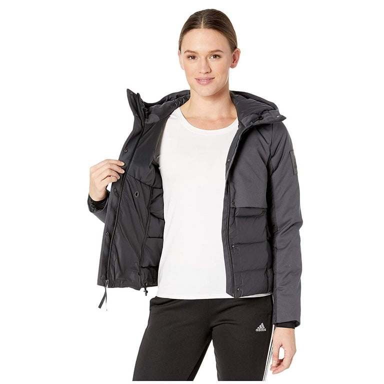 Women's adidas outdoor 2025 hooded climawarm down jacket