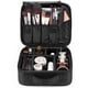 thumbnail image 1 of Estuche de maquillaje de viaje, organizador profesional de bolsas de maquillaje cosmético Bolsa de almacenamiento de cosméticos portátil con divisores ajustables, 1 of 6