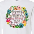 thumbnail image 4 of Inktastic Happy Mother's Day Flowers Long Sleeve T-Shirt, 4 of 5