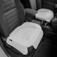 thumbnail image 1 of Fundas para asientos de coche Motor Trend de piel sintética, 2 unidades, color blanco, 1 of 7