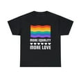 thumbnail image 3 of LGBT More Equality More LoveT Shirts LGBTQ Gay Lesbian LGBT Plus Size Clothing for Women, 3 of 8
