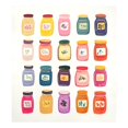 thumbnail image 6 of Yayeee Magnetic Dishwasher Cover for The Front Decoration Home Kitchen Machine Sticker Protector, Orange Jar, 6 of 6