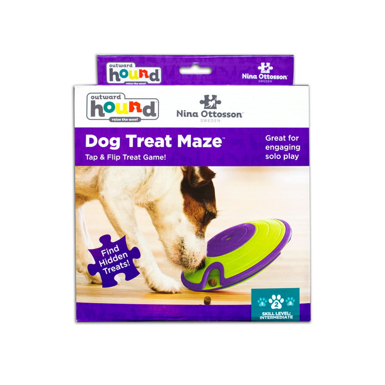 Pet Supplies : Outward Hound Nina Ottosson Dog Twister Interactive Treat Puzzle  Dog Toy, Advanced 