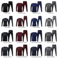 thumbnail image 2 of Ropa interior térmica de invierno para hombre, 2 uds., forro polar grueso y cálido en V, 2 of 7