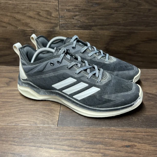 Ad-id-as Mens Speed Trainer 4 Running Shoes CG5131 | Black/White | Size 10