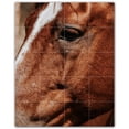 thumbnail image 1 of Picture-Tiles.com: Horse Ceramic Tile Wall Mural WAL500770-45S. 17"W x 21.25"H using (20) 4.25" x 4.25" Ceramic Tiles-Satin Finish, 1 of 3