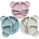 thumbnail image 2 of 3-piece Children's Tableware Set, Children's Plate Divided Set, 2 of 5