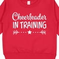 thumbnail image 3 of Inktastic Cheerleader in Training Toddler Sweatshirt, 3 of 4