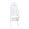 thumbnail image 2 of Organizador para lavandería 360, soporte de pared para plancha, blanco, 2 of 4