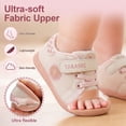 thumbnail image 4 of TARANIS Toddler Baby Girls Barefoot Sneakers with Wide Toe Box, Lightweight Non-Slip First Walking Shoes, 4 of 9