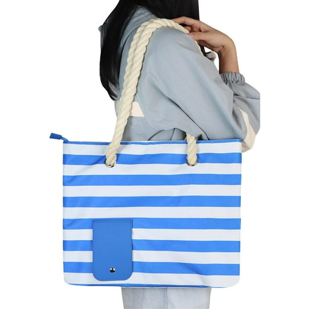 Insulated store beach tote