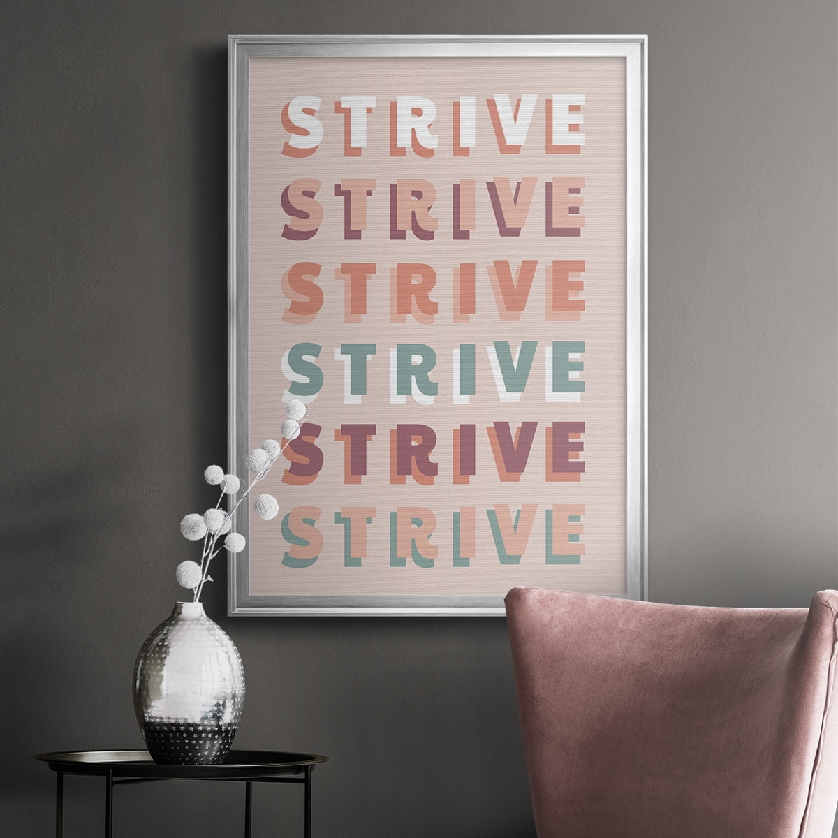 Strive Premium Framed Print - Ready to Hang