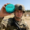 thumbnail image 2 of Mini Ammo Storage Boxes for .22LR Ammunition – Compact Durable Ammo Case with Screw-On Lid, Portable Pocket Size - Pack of 1 (Mint Green), 2 of 7
