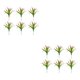 thumbnail image 4 of Moyic 6 piezas de plantas artificiales de hojas falsas resistentes a los rayos , ramitas de hojas, plantas, , ventana, camino, arreglo de Type2 NO2, 4 of 6