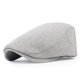 thumbnail image 1 of Gorra plana para hombre, gris, ligera, estilo Gatsby Newsboy, 1 of 1