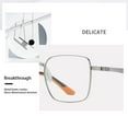thumbnail image 4 of Yingyy Lunettes de Lecture pour Femmes Lunettes Anti-fatigue Lunettes de Protection pour Ordinateur Or Rose, 4 of 9