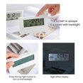 thumbnail image 4 of Multi-Functional Led Wall Clock With Hygrometer Battery Operated Not Included Dorm Room Must-Have, 4 of 5