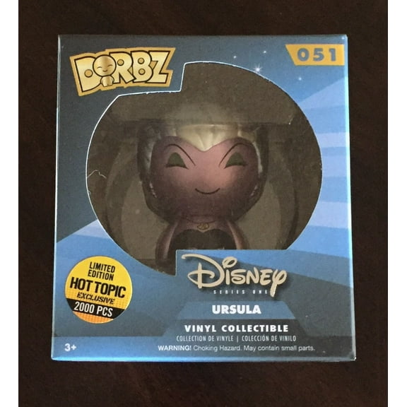 Ursula (Metallic) Funko Dorbz Disney Hot Topic Exclusive